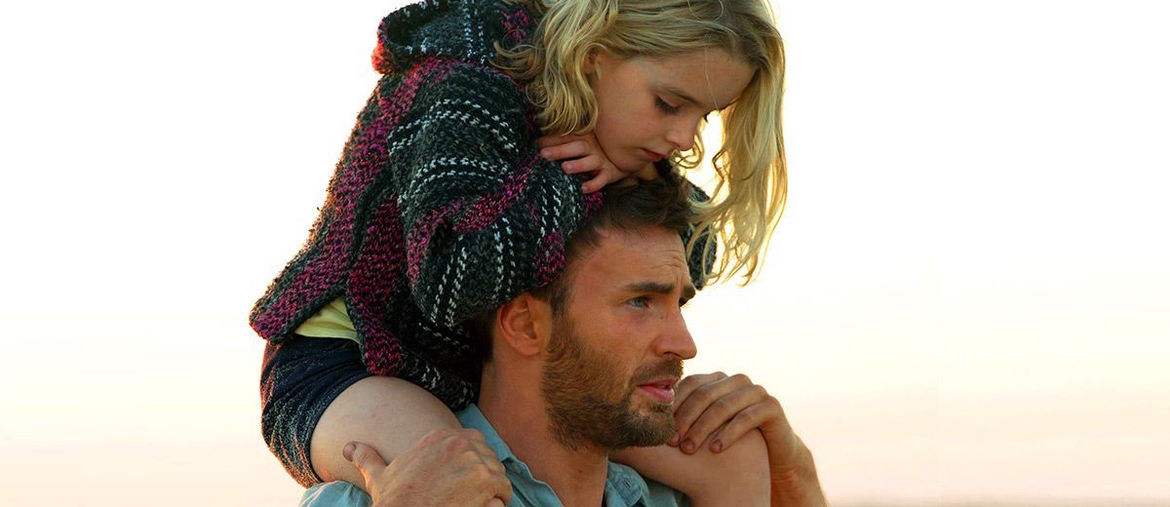 mckenna grace as “mary adler” and chris evans as “frank adler” in the film gifted. photo by wilson webb. © 2016 twentieth century fox film corporation all rights reserved.